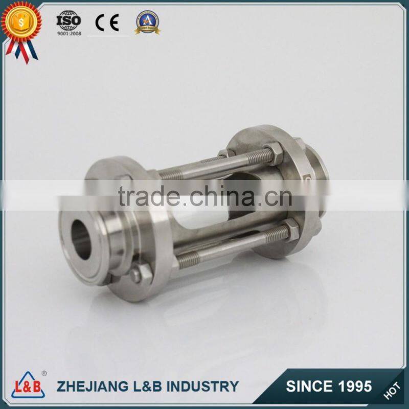 stainless steel 304 and 316L sanitary clamped sight glass