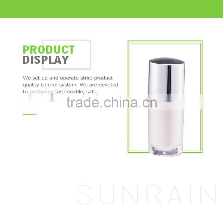 Widely use cream serums designer PMMA cosmetic fancy lotion bottles