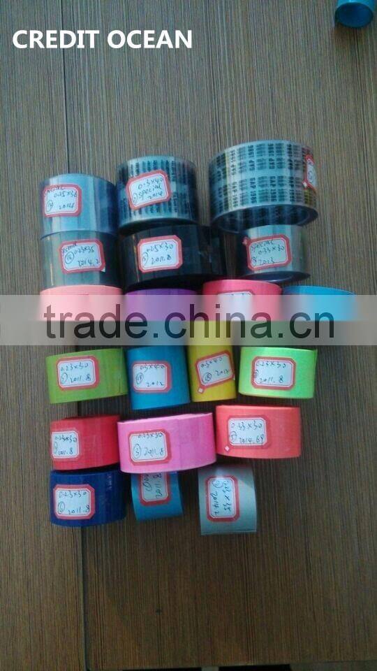 Acetate films for tipping shoelace