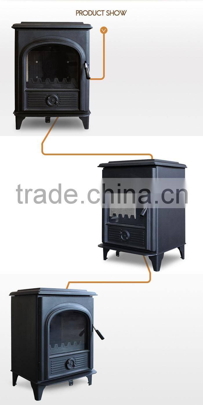 New Style cast iron burning wood stove/Fireplace from China Supplier