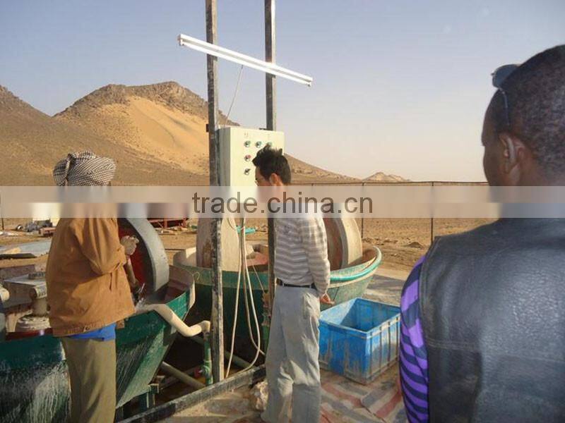 Good Performance Two Wheels Wet Pan Mill Manufacturer