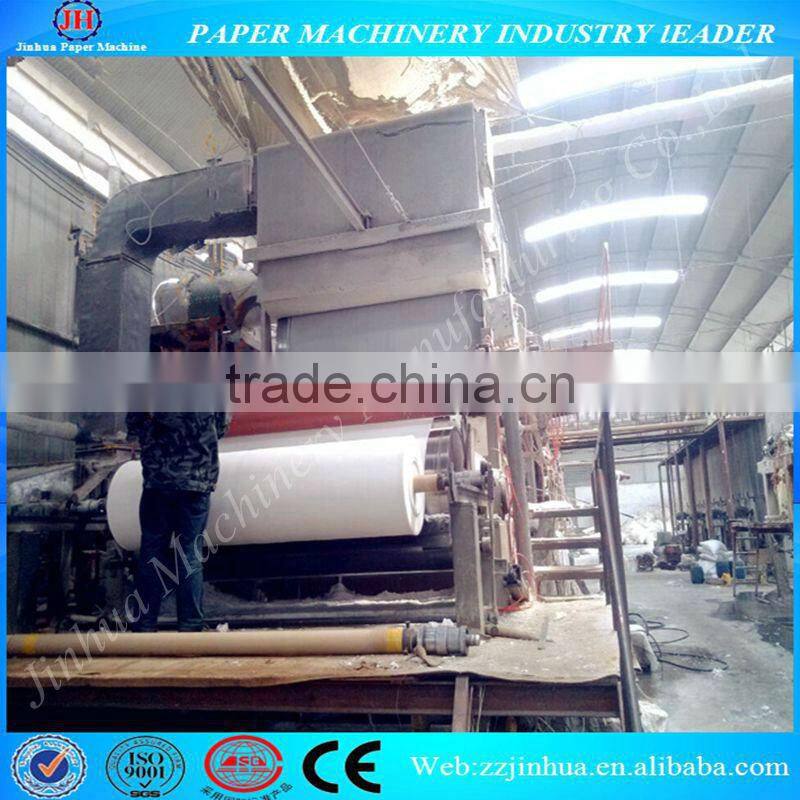 waste paper recycling plant Tissue paper machine, Facial paper machine
