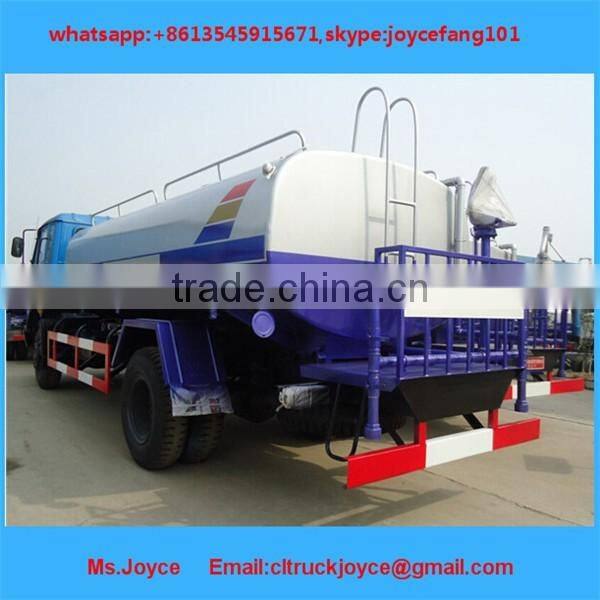 water tank truck for sale in dubai,6000 liter water tank truck from Hubei,China