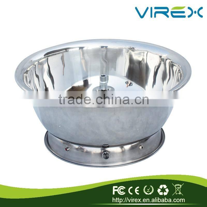 16/19 inch Hydroponics Greenhouse Bowl Hand & Motor driven Leaf Bud Trimmer Machine