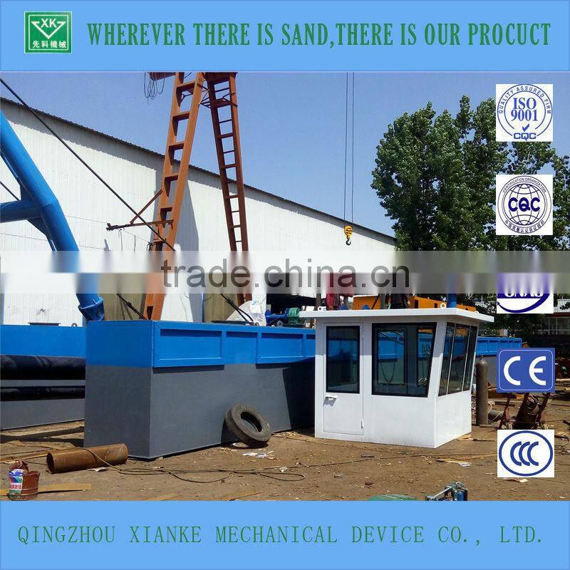 River sand dredger with jet head