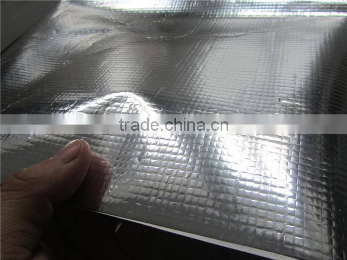 high quality reflective aluminium foil polymer adhesive roof sheeting
