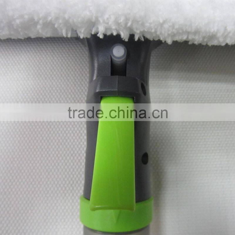 Household Microfiber With Rubber Scraper Window And Glass Cleaner