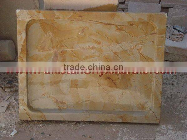 NATURAL COLOR MARBLE SHOWER TRAYS