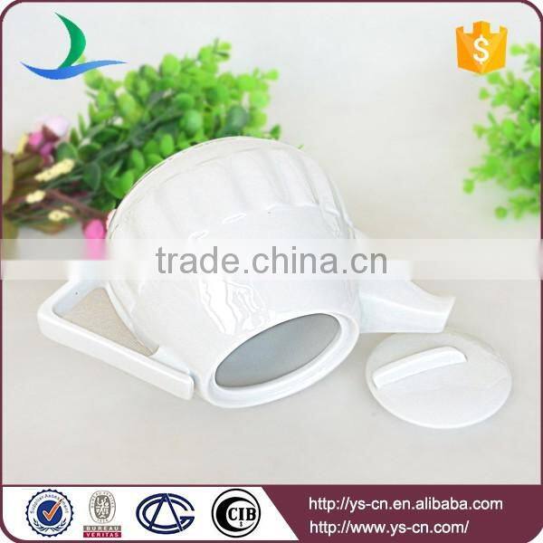 Wholesale White Ceramic Tea Pot For Home