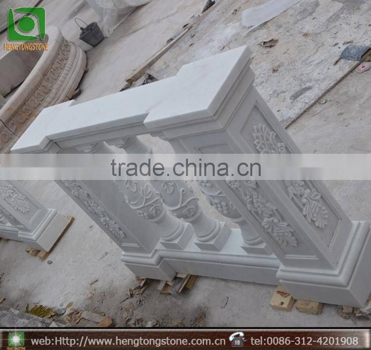 Natural Marble Balcony Column For Garden