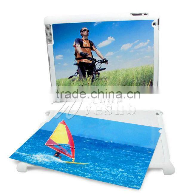 2015 New arrive fashion Sublimation Plastic cover for iPad