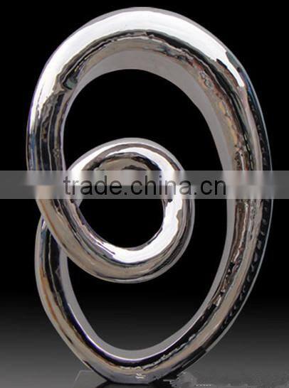 Hand Casting Decoration Stainless Steel Art Sculpture