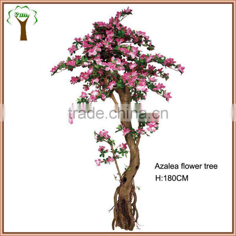 plastic artistic azalea flowering tree