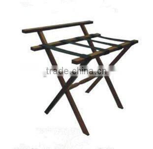 Hotel bedroom solid wood luggage rack