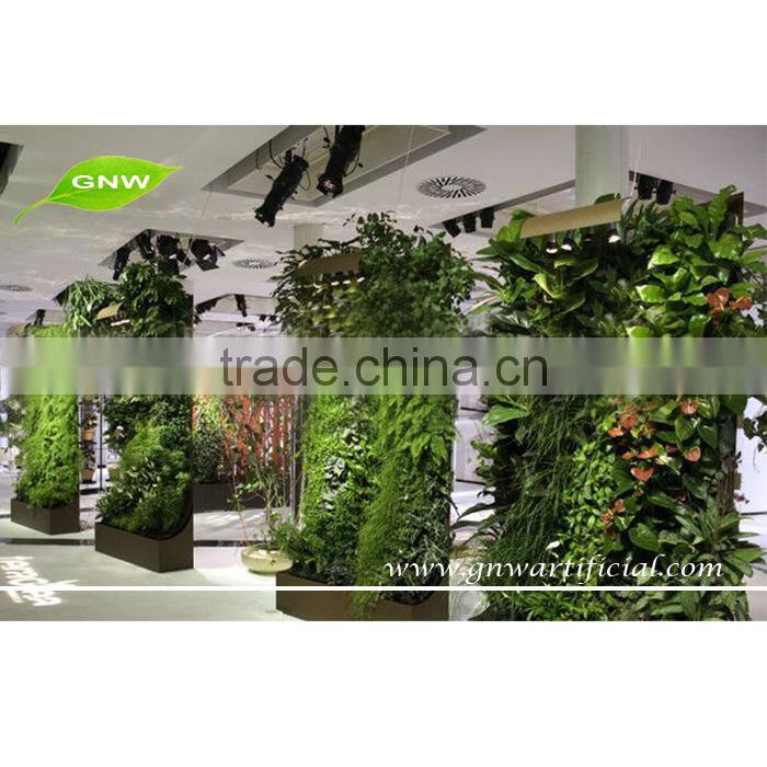 GNW GLW086 Artificial Leaf Wall Green decorative walls indoor landscaping