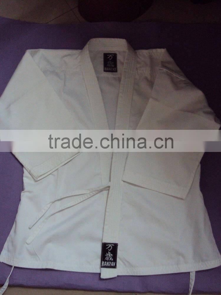 All size good quality 100% cotton durable blue white black karate gi
