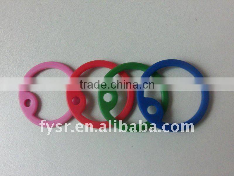 custom couple silicone dog tags