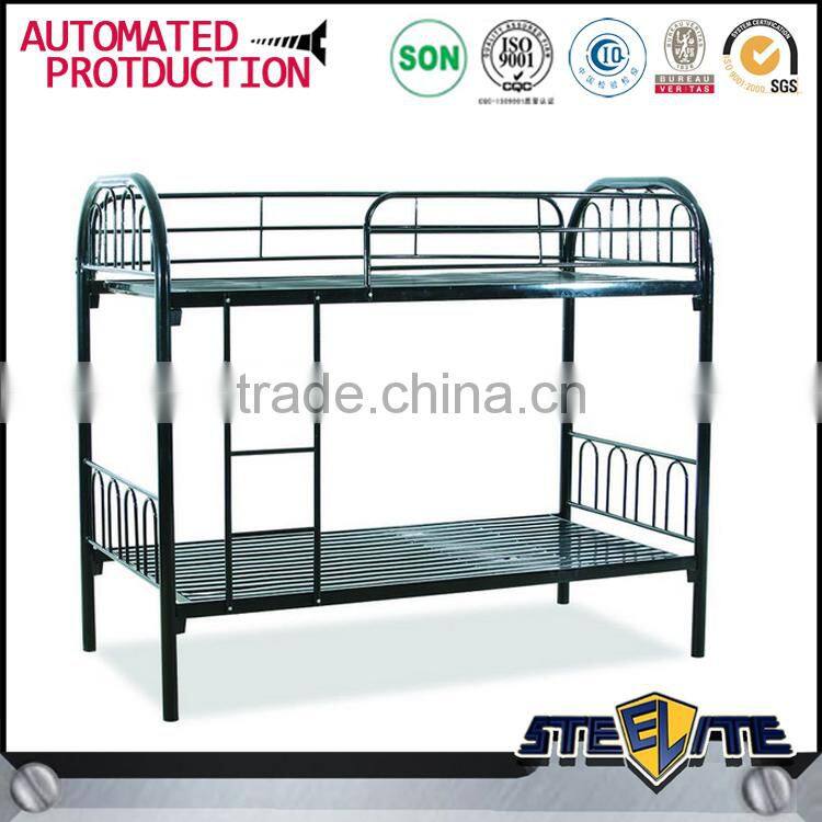 Stainless bedroom children furniture cheap used steel bed