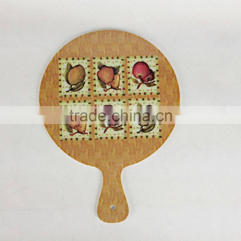 Meneed 23.5cm Germany plastic vegetable cutting board with scale