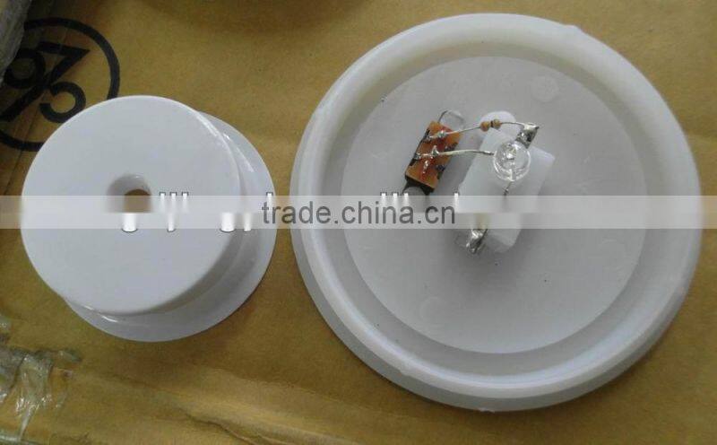 Halloween plastic 350ml LED light skull mugs cup for party decoration