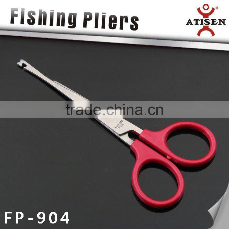 Outddor fishing scissors with hoop remover