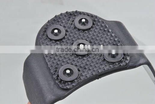 TPE+spring steel with reflecting strap snow and ice shoes Grips