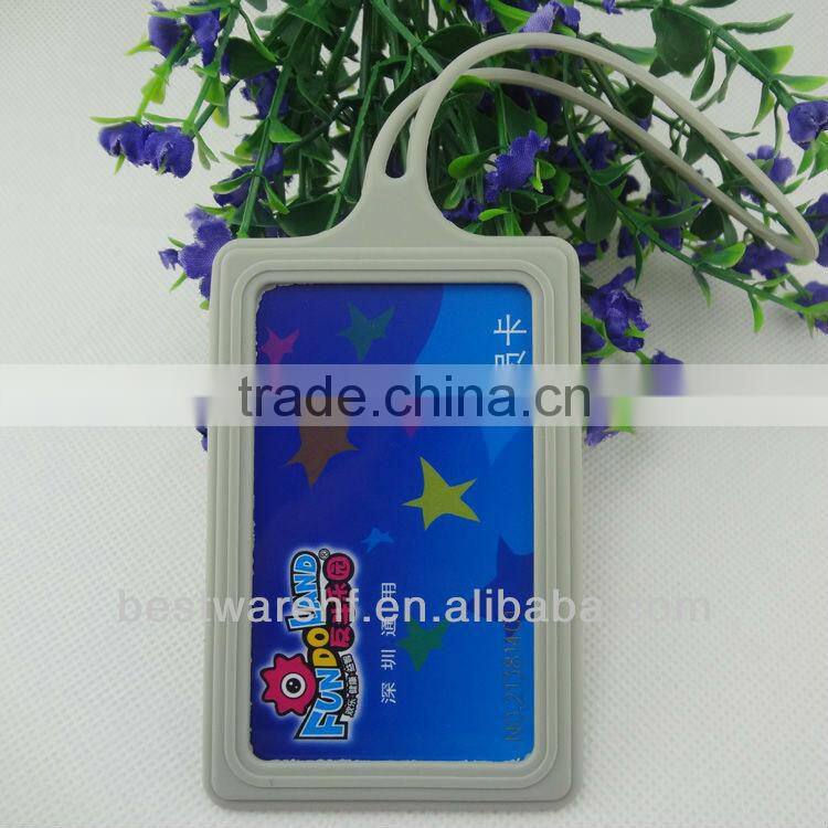 Fashion silicone promotion gifts,business card holder luggage tags