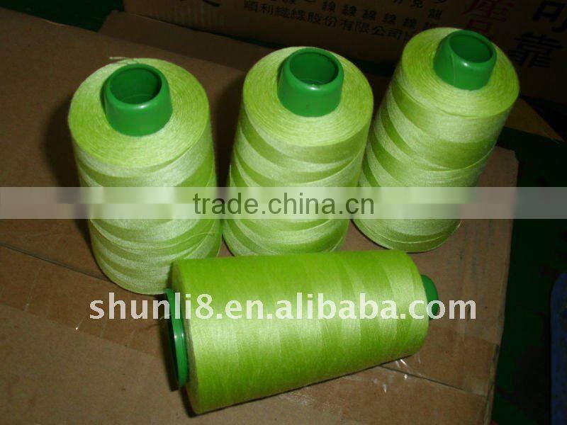 100% spun polyester sewing thread