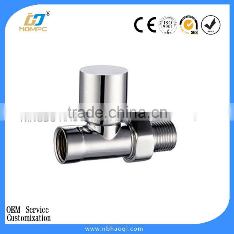 Lockshield manual radiator valve