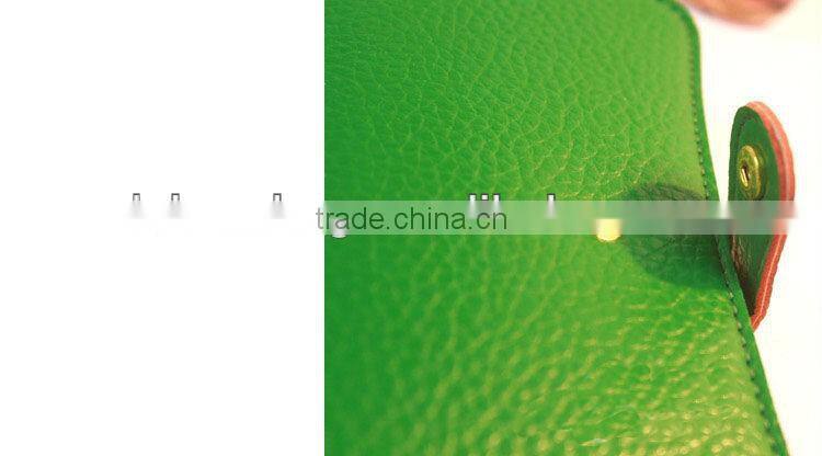 Many Card Pocket Leather Wallet Bag