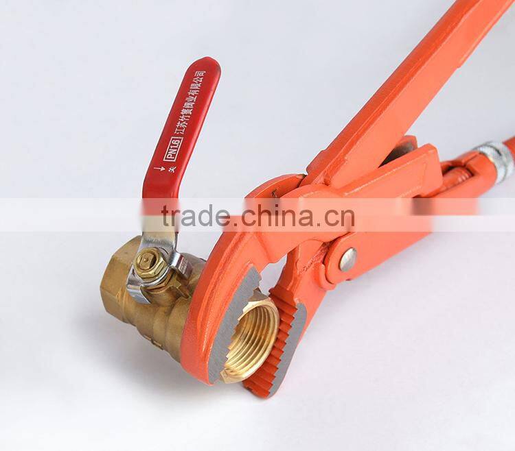 1'' 2'' inch Corner pipe wrench with S-form wholesales