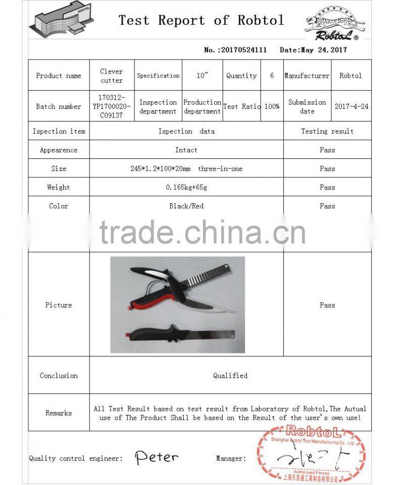 3in 1 Kitchen Clever Scissors Shears Multi Scissors Multi Function Cutter Food Choppers Smart Knife Board Vegetable Slicer