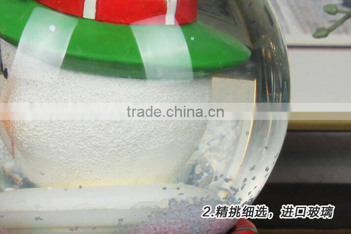 Hot Sale christmas snow Gifts globe musical christmas snow globe