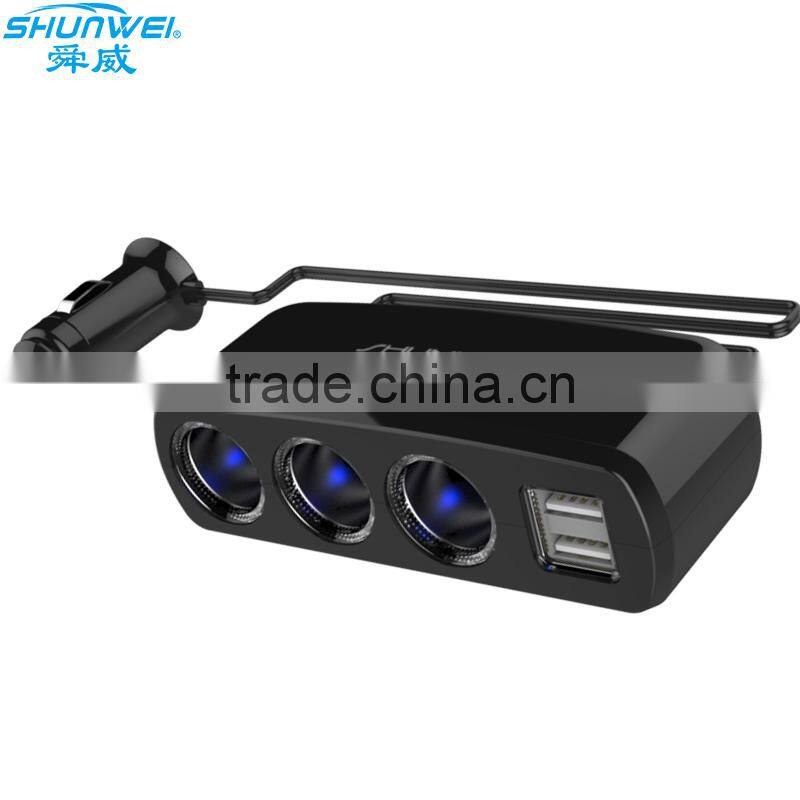 Hot selling 3.1a dual car charger With Long-term Technical Support