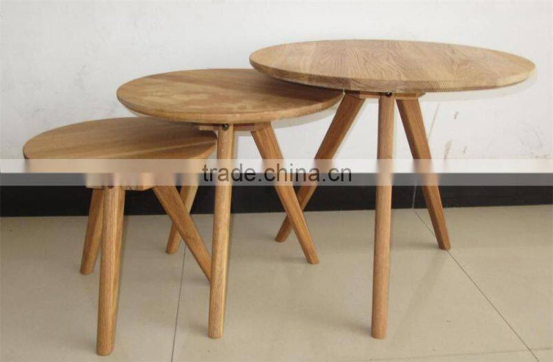 coffee table wood nest table