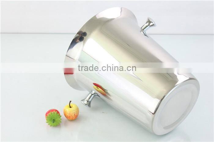 wine beer bottle custom logo stainless steel ice bucket