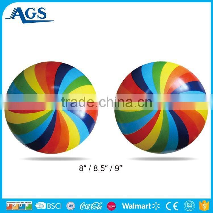 Professional 8/8.5/9 inch kid series pvc ball from Ningbo