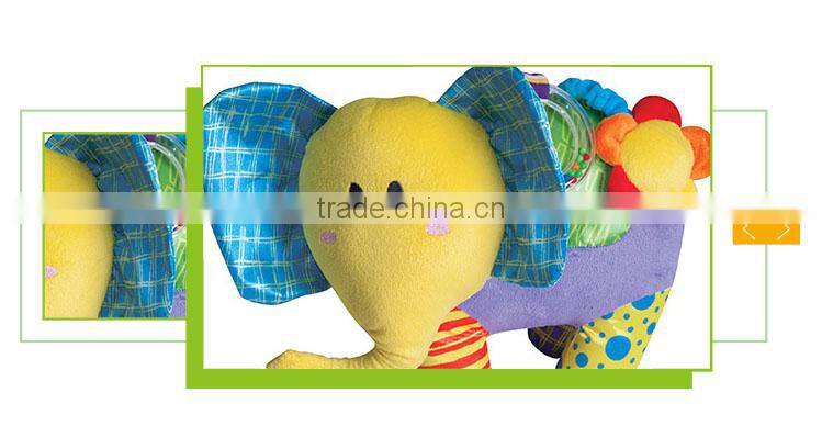 funny babytoys elephant plush toy wholesale