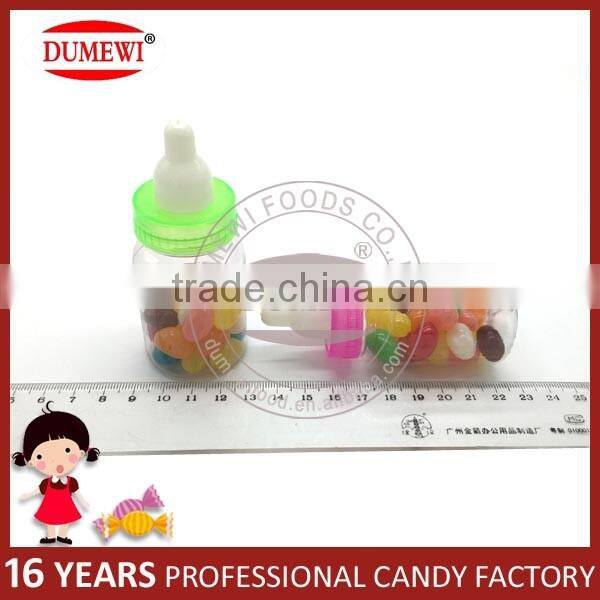 Multi-Color Fruit Flavor Jelly Bean Candy in Nipple Bottle