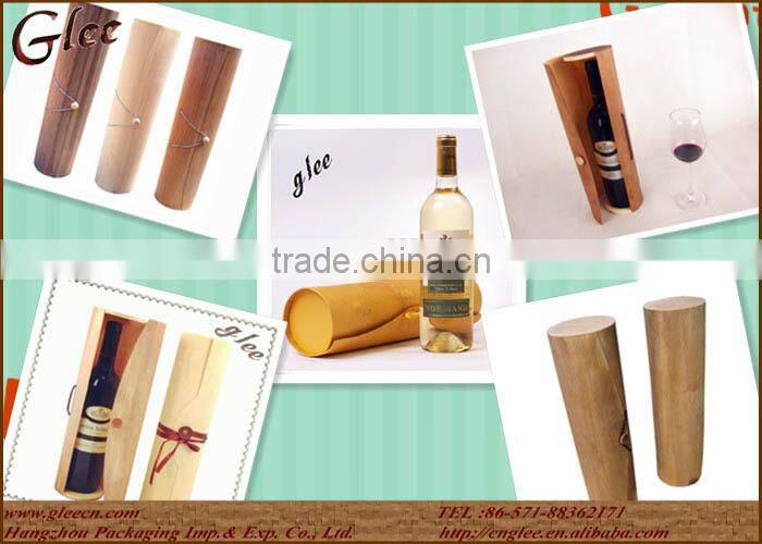 2016 new style customed excellent Card Board Wine Gift Box for Single Glasses