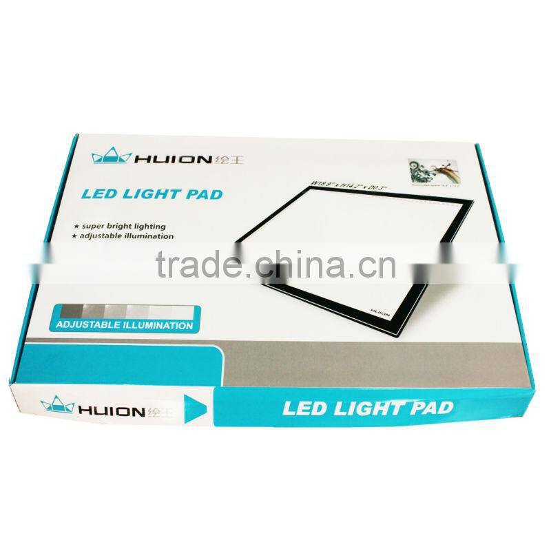 Huion 17.7" Extra Thin LED Animation Drawing Tracing Stencil Board Table Panel built-in Battery Tatoo Pad Light Box LB3