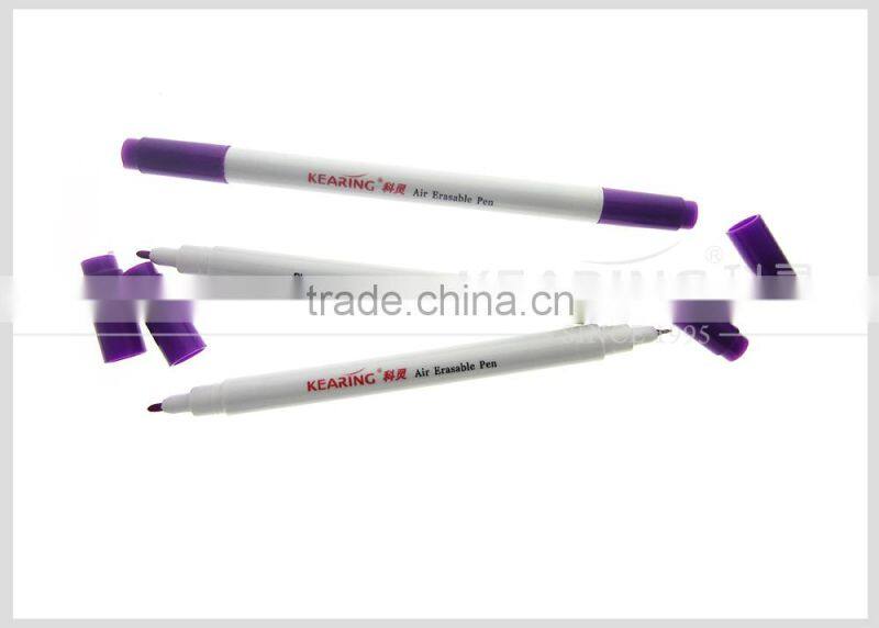 Kearing violet colored dual tip auto vanishing pen canbe erased in air #AV1005