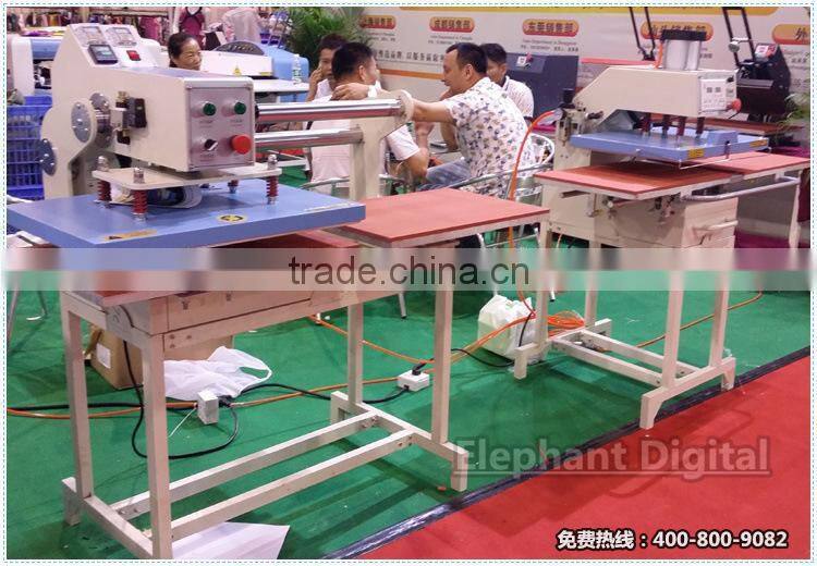 Large format pneumatic digital textile printing machine