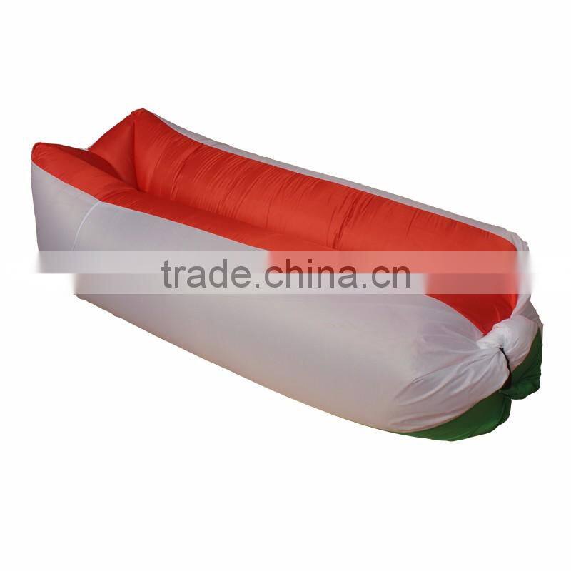 2017 inflatable lounger square head air sofa lay bag camping