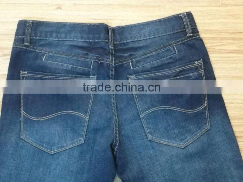 GZY Men's New Style Fashion Jeans For Men One Piece Trousers Design Snow Wash Stock