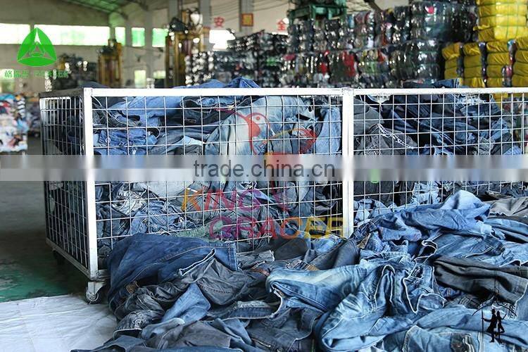 Low price cotton used pants jean second hand jeans wholesale