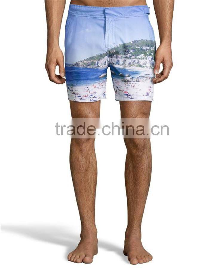 Bulk sale fashion design cotton men's boardwear custom boardshorts