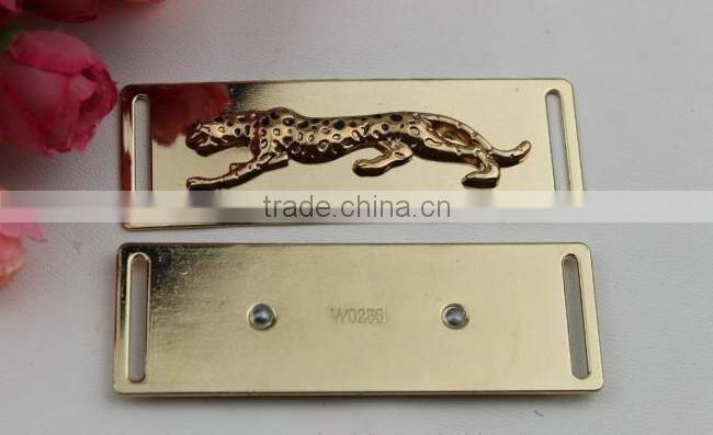 Fashion garment alloy accessory apparel square metal shoes&bags accessory