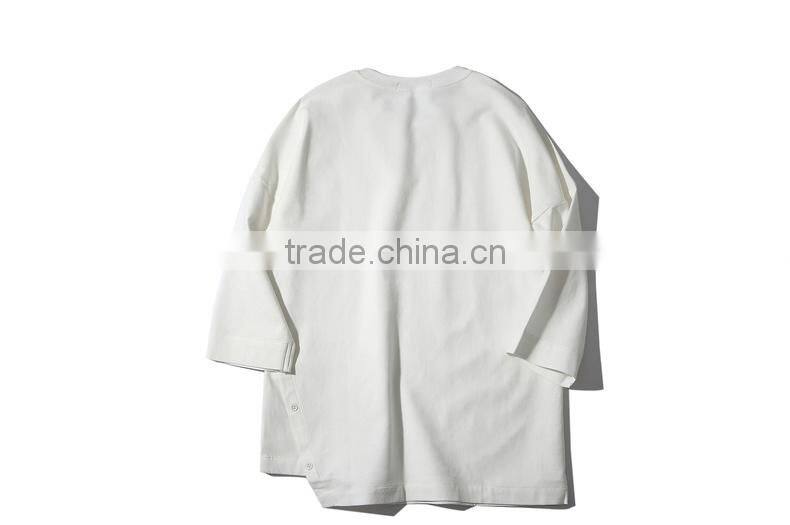 wholesale athletic wear 3/4 sleeve american flag t shirt