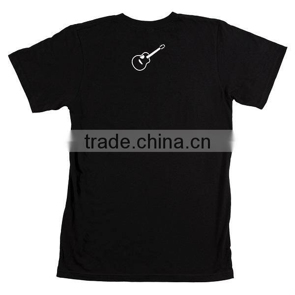 100% cotton mens tall t-shirts wholesale with pigment printing